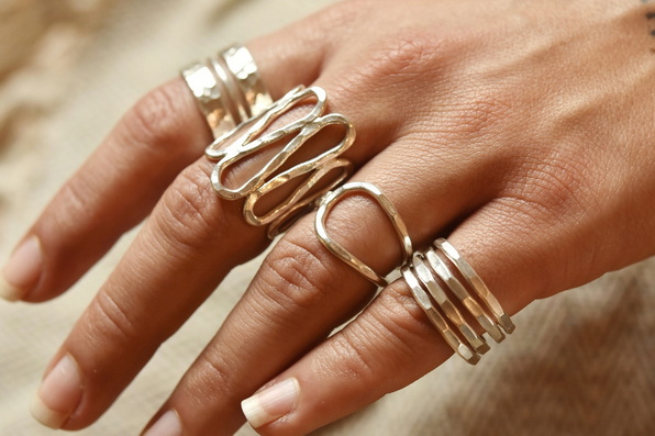 Strieborné prstene 1000/925