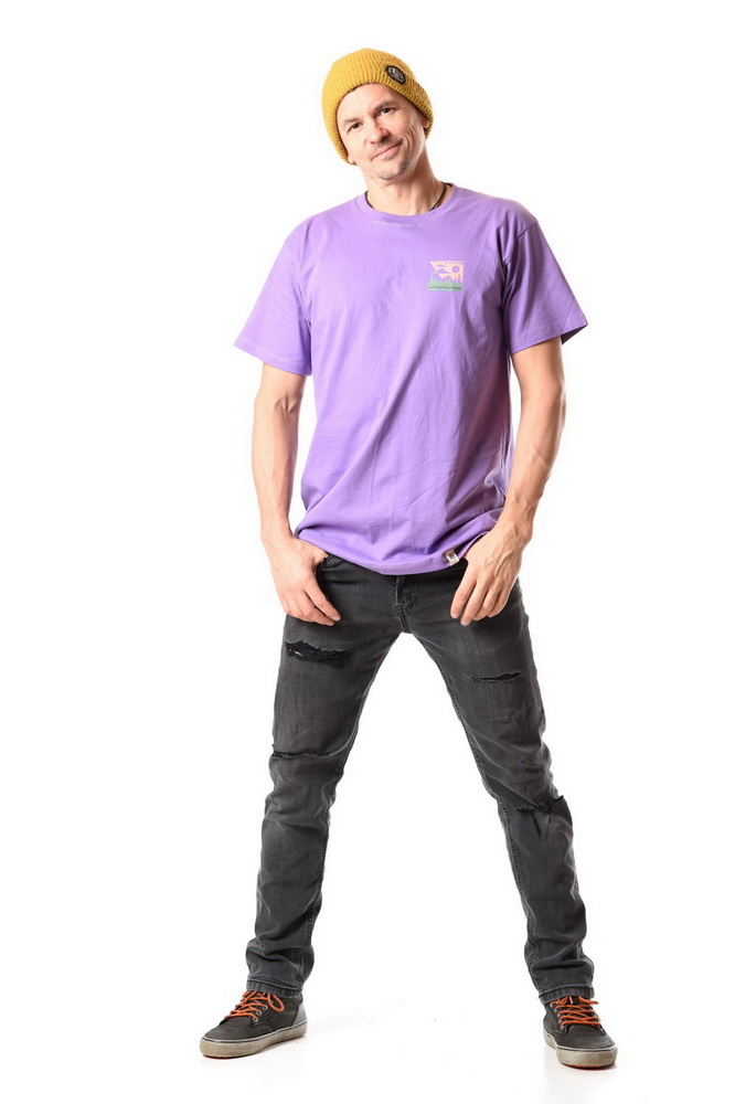 Tričko NATURE fialové